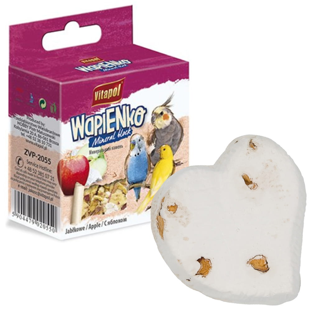 Vitapol Kostka Wapienna Dla Ptaków Jabłko 35g